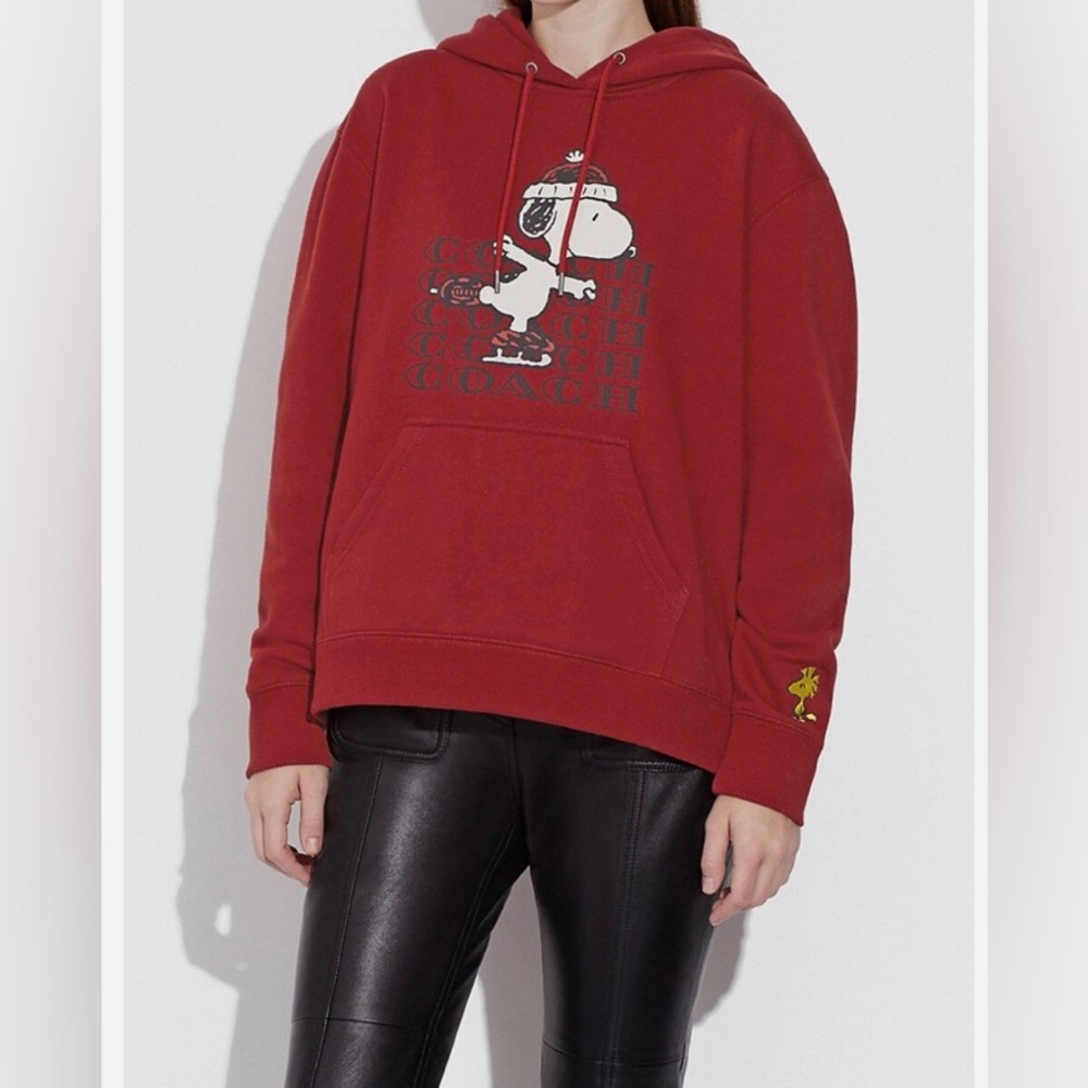 Coach X Peanuts Hooded Unisex Sweatshirt NWOT